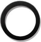 Декоративное кольцо Donolux Ring GU10 Black для лампы DL18262