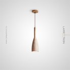 Подвесной светильник DALBY WOOD Светлое Дерево. Травертин Lampatron f-dalby-wood-light-t 7128-19574