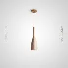 Подвесной светильник DALBY WOOD Светлое Дерево. Травертин Lampatron f-dalby-wood-light-t 7128-19574