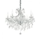Подвесная люстра Ideal Lux 167244 NAPOLEON SP8 CROMO