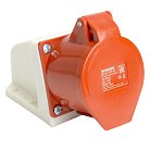 Розетка стационарная ST-125 32А 380В 3P+PE+N IP44, Stekker 49437 RST32-125-44,