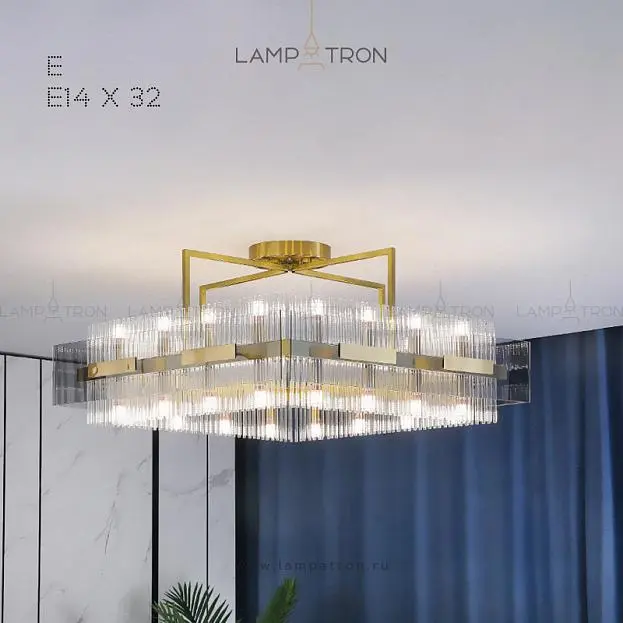 Люстра SELLA CH Размер E (32 лампы) Lampatron 3671-9069 Люстра SELLA CH Размер E (32 лампы) Lampatron 3671-9069