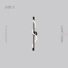 Бра GLORIFY LUX WALL Размер S. Цвет Черный Lampatron 7703-21596