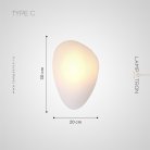 Бра LINDIS WALL Модель C. Цвет молочно-белый. Lampatron lindis-wall-c-milk 2960-7094