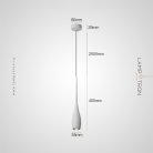 Подвесной светильник JURIS B Цвет белый матовый. Теплый свет Lampatron juris-b-white-warm 8582-23882