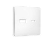 Лицевая панель ALFA (Белый матовый) для розетки 2USB A+C Ambrella Volt AP1310 QUANT