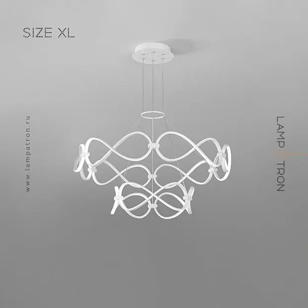 Кольцевые люстры и светильники FORLI BW Размер XL. Цвет Белый. Белый свет Lampatron 7654-21409 Кольцевые люстры и светильники FORLI BW Размер XL. Цвет Белый. Белый свет Lampatron 7654-21409