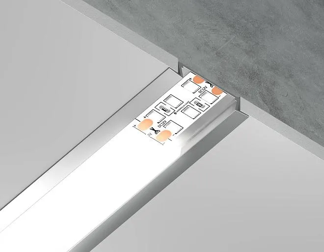 Алюминиевый профиль 2м Ambrella light GP1100AL