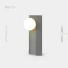 Настольная лампа BOTE Размер S. Цвет Серый Lampatron bote-s-grey 6948-19070