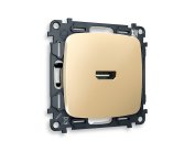 Комплект механизма розетки HDMI 2.0 Ambrella Volt MO614010 QUANT