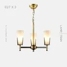 Люстра FABRICIO 3 лампы Lampatron f-fabricio-3 7283-20077