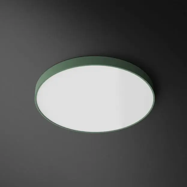 Потолочный светильник DISC COLOR Диаметр 50 см. Цвет зеленый. Lampatron 824-1491 Потолочный светильник DISC COLOR Диаметр 50 см. Цвет зеленый. Lampatron 824-1491
