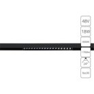 Трековый светильник Arte Lamp A4665PL-1BK LINEA