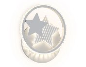 Настенный светодиодный светильник с выключателем Ambrella light FA269 Ice