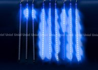 Гирлянда Uniel ULD-E1505-336/DTK BLUE IP44 TWISTED METEOR