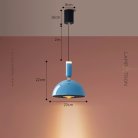 Подвесной светильник TOFT DOME Цвет Голубой. Lampatron 8263-22510