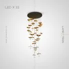 Готовая комбинация светильников PALERMO MORE 32 лампы Lampatron 4334-10986