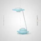 Настольная лампа KIRKE Круг. Цвет Голубой Lampatron 3560-8746
