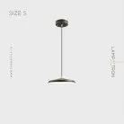 Подвесной светильник AMUND Размер S. Цвет Черный Lampatron 7441-20592