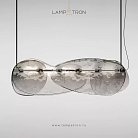 Реечный, рядный светильник ABEND Размер M. Латунный каркас Lampatron abend-m-brass 8986-26030