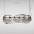 Реечный, рядный светильник ABEND Размер M. Латунный каркас Lampatron abend-m-brass 8986-26030