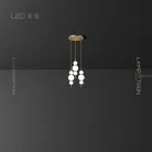 Готовая комбинация светильников KLABBE MORE 9 ламп Lampatron klabbe-more-9 7669-21487