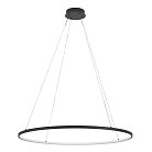 Светодиодный подвес с регулировкой температуры света 40W(LED), алюминий, сталь, черный, пластик, белый, 2700-6500K, 4300lm Eglo 901637 PARRUTA