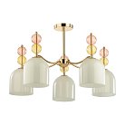 Потолочная люстра LUMION 4589/5C GILLIAN