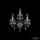 Бра хрустальный Bohemia 1415B/2+1/141 Ni