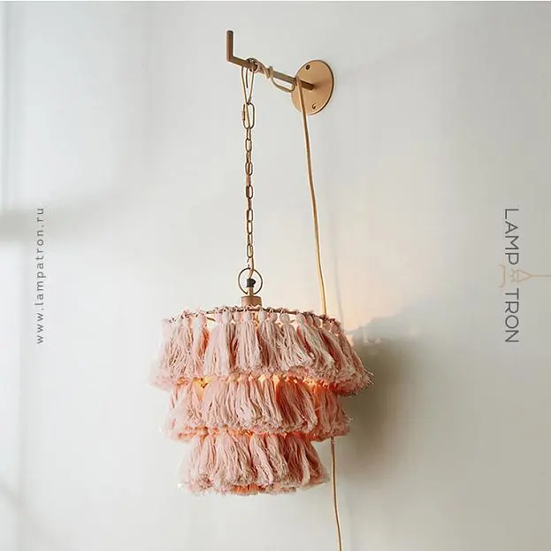 Бра TASSEL WALL Цвет карамель. Lampatron 2230-3911 Бра TASSEL WALL Цвет карамель. Lampatron 2230-3911