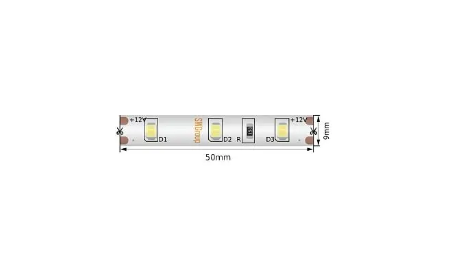 Светодиодная лента SWG SWG260 SWG260-12-4.8-WW-66-M Светодиодная лента SWG SWG260 SWG260-12-4.8-WW-66-M