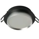 Светильник встраиваемый  Feron 51355 DL507 потолочный GX53 черный + серебро круг