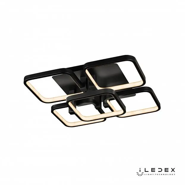Потолочная люстра iLedex 8153-4+1-X-T BK Satellite Потолочная люстра iLedex 8153-4+1-X-T BK Satellite