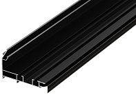Гардинный профиль ПК5, алюминиевый, 87х55,2х3200мм. В комплекте 2 торцевые заглушки, черный Donel DN18MSC1807B3.2Set DN18