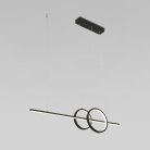 Подвесной светильник Eurosvet 90265/1 черный a060607 Twin