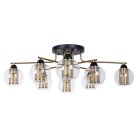 Потолочная люстра Arte Lamp A7045PL-8BK MANCHESTER