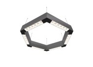 Подвесной светодиодный светильник 0,5м 36Вт 34° Donolux dl18515s111а36.34.500wb Eye-hex