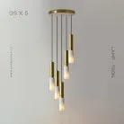 Готовая комбинация светильников RETURN MORE 5 ламп Lampatron 5387-13801