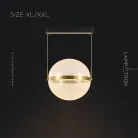 Подвесной светильник NICLIS Размер XXL. Цвет Латунь Lampatron 7614-21299