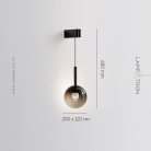 Бра FERDIN HANG WALL Трехцветный свет Lampatron 8757-24634