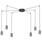 Подвесной светильник SPIN L6 Chrome ImperiumLoft 313219-26 SPIN01