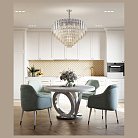 светильник подвесной, E14, 21x40W Wertmark WE129.21.103 SELMA