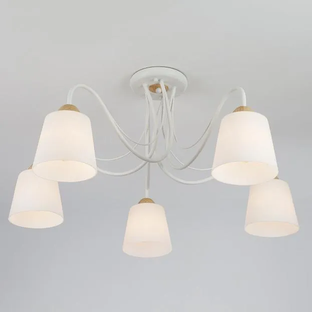 Потолочная люстра Eurosvet 70062/5 белый Betty 00000081856