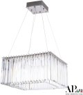Люстра светодиодная хрустальная APL LED SH10.42.A.Ni.4000 Sicilia