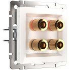 Акустическая розетка Werkel W1185001 (белый) a051140