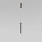 Подвесной светильник LED со стеклянным плафоном Eurosvet 50253/1 графит a063276