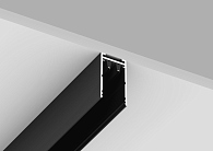 Шинопровод накладной 220V 2м Crystal Lux CLT 0.115 01 L2000 BL