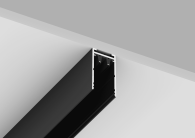 Шинопровод накладной 220V 2м Crystal Lux CLT 0.115 01 L2000 BL