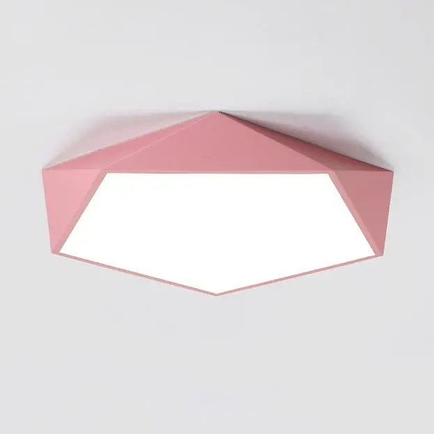 Потолочный светильник GEOMETRIC B Размер L. Цвет розовый. Lampatron 987-3486 Потолочный светильник GEOMETRIC B Размер L. Цвет розовый. Lampatron 987-3486