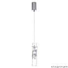Подвесной светильник Crystal Lux PRIMAVERA SP1 CHROME